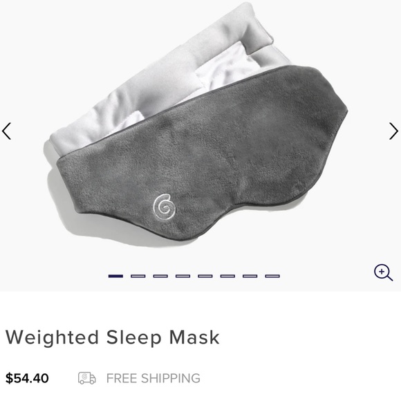 Weighted Sleep Mask - Picture 2 of 6